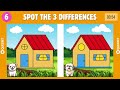 Spot The 3 Differences in 90 Secs | Puzzle Game