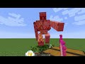 I combined all the armor and all the swords in Minecraft
