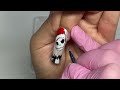 EASY GELX POP OFF METHOD | NIGHTMARE BEFORE CHRISTMAS 3D NAIL ART