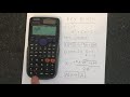 How to solve Quadratic Equations on a Casio Calculator (FX-85GT Plus)