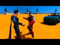 Carros Legais com Homem Aranha e SuperHeróis! Spiderman Сhallenge Cool Cars on MegaRamp - GTA 5 MODS