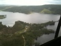 Black Hawk Flying over lake Cressbrook QLD