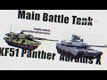 New KF51 Panther Tank vs. Abrams X  Tanks