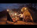軽量化計画【キャンプツーリング】最小限のギアで楽しむ冬のミニマルキャンプ。マキヅカ作戦を実行する。