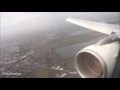 EXTREME ABORTED LANDING! London Heathrow Airport *TOUCH & GO + CROSSWIND!* Swiss Intl Airlines A321