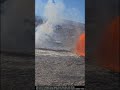 The Initial Moment the Kilauea Volcano Erupted