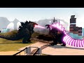 Godzilla and Kong Vs Godzilla Minus One and Shin Godzilla - Roblox Kaiju Universe