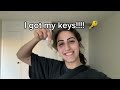 I GOT MY KEYS!!!!!! 🔑 moving vlog #4