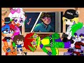 FNAF SB reacts to All Endings || FNAF SECURITY BREACH || Gacha || 🥀