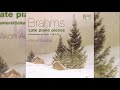 Brahms: Late piano pieces