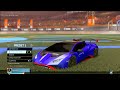 Rocket League® DROP Opening orange flamethrower