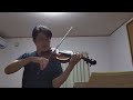 モーツァルト作曲　ヴァイオリン協奏曲第３番　第２楽章　