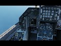 DCS F-16 radar CATA example moving as the target changes aspect