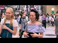 4k hdr Japan travel 2024 | Walk in Shibuya (渋谷) Tokyo Japan |  Relaxing Natural City ambience