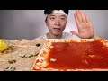 ASMR MUKBANG Korean Spicy tteokbokki sweet chicken eating show