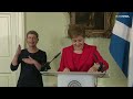 Nicola Sturgeon gives resignation speech