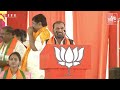 Peddapalli BJP MP Candidate Gomasa Srinivas FIRST SPEECH | PM Modi Meeting | Jagtial | YOYO TV