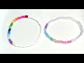 Rainbow bracelets. 彩虹手鍊