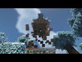Minecraft Relaxing Longplay - Snowy Tundra Cabin (No Commentary) [1.17]