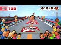 Wii Party U Highway Rollers - W.Woman Vs Yuehua Vs Na-rae Vs Bo-Jia (Hardest Difficulty)