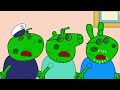 Zombie Apocalypse, Daddy Pig Police Turn Into Bat Zombie ?? | Peppa Pig Funny Animation