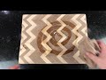 Chevron Cutting Board (Walnut and Maple Hardwood)
