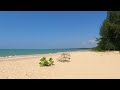 Sunny Day on a Little Thai Island 🌴 Enjoy Calm Waves on a Lonely Beach 🌊 Sleeptherapy ASMR in 4K