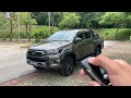 CAR ASMR | 2021 Toyota Hilux Rogue 2.8 AT 4X4 | Sights & Sounds