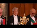 Duke & Duchess attend banquet for Japanese Emperor