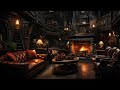 Relaxing Rainstorm ASMR & Crackling Fireplace For Ultimate Reading Ecstasy | Peaceful Rain Ambiance