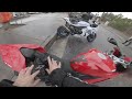 Ducati Panigale V2 - Rain and Traffic