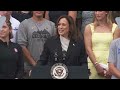 Vice President Harris Speaks at White House