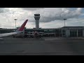 LANDING | AirAsia Airbus A320 AK6187 Kuching Int'l KCH from Miri MYY | Hari Raya Aidilfitri 2023