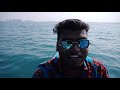 First Time Sea Experience 😩 | Boating Ride with Friends | Jaffer Nation |