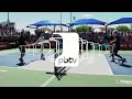 Daescu/Tardio vs Frazier/Johnson at the Selkirk Red Rock Open Presented by Pickleball Central