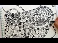 Zentangle Patterns For beginners | Doodle Patterns | easy zen-doodle patterns