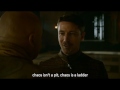 Game of Thrones S03 E06 . Lord Baelish in one of my favourite scenes. Winter is Here. #GOT