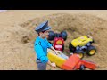 Mega RC Trucks RC Heavy Haulage RC Car Transport RC Traktor Volvo Lesu BL71 RC Wheel Loader Dozer!!