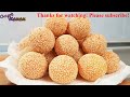 The right way to make Buchi - Sesame Balls! #homemade #howtomake #paanogumawa [ENGLISH SUB]