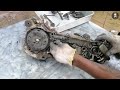 Restoration Abandoned Old Motorcycle Honda Express NC50 | Two Stroke Engine 1982 | Full Restoration