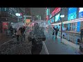 2 Hours of Heavy Snow Night Walk in Tokyo, Japan • 4K HDR