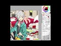 【オリジナル】「 live the music」を描いてみた【Drawing Process】