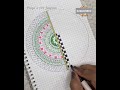 Unique Mandala Art with Checkerboard Design | step by step Mandala art tutorial