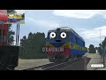 Kereta Api Animasi Dunia Loko Parodi - Train Simulator
