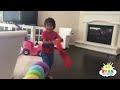 Slither.io IRl Parent vs Kid Family Fun Pretend Playtime