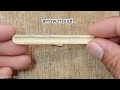 How to make Repeating Crossbow with Popsicle stick (chu ko nu)