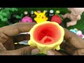 Satisfying Video | 6 Color Slime Balls OF Popit SlimeToys  ON Stiks FROM Magic Cup Paint & Clay ASMR