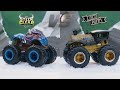 Monster Trucks Race Through a Snowball Avalanche! | Monster Trucks | @HotWheels
