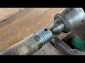 Easiest Way to Fix a Trailer Axle Shaft (Faster than Replacing)@Abom79