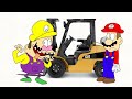 Wario is forklift certified